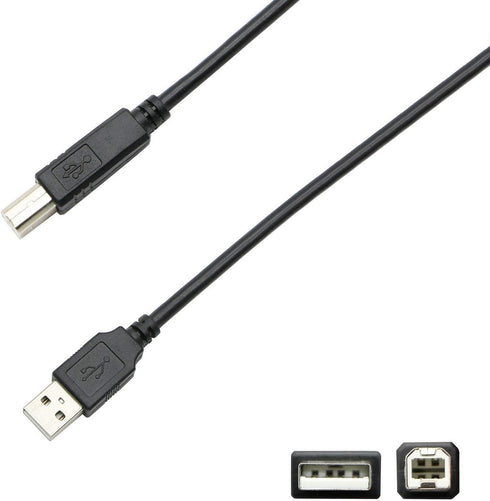 PASOW USB 2.0 Cable A Male to B Male Cable for Printer Scanner (30 Feet/10M)...