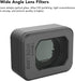 Fydun External Wide Angle Lens Filter Cinema Scope Shooting Wide Screen Lens for Mini 3 Pro Drone Accessories...