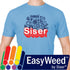 Siser EasyWeed Heat Transfer Vinyl HTV for T-Shirts 12 Inches by 6 Feet Roll (Gold)...