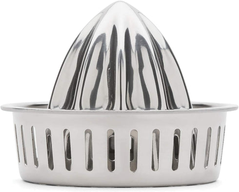 Jarware - 82654 Jarware Stainless Steel Citrus Juicer Lid for Mason Jars, Wide-Mouth, Metallic...