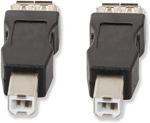 ELECTOP 2 Pack USB 2.0 A Female to USB B Print Male Adapter Converter...