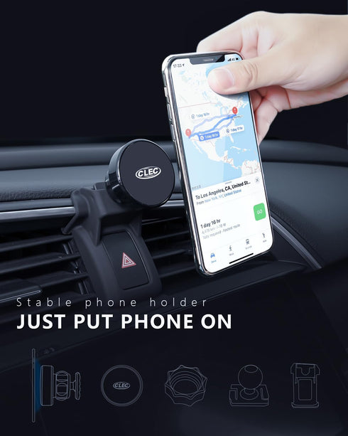 BEHAVE Strong Magnetic Phone Mount for Honda Civic 2016-2021,Adjustable Phone Holder for Air Vent Compatible with iPhone,Smartphones......