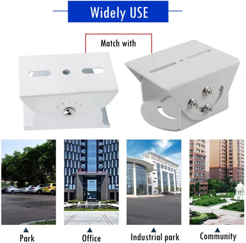 CCTV Security Camera Universal Pole Mounting Mount Bracket Adapter for PTZ Dome Surveillance Camera...