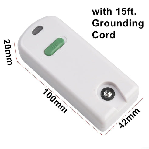 Grounding Continuity Tester Grounding Tester Kit Use to Test Effectiveness of Grounding Products,Grounding Mats, Sheets, Pads, Wrist Bands, Blanke...