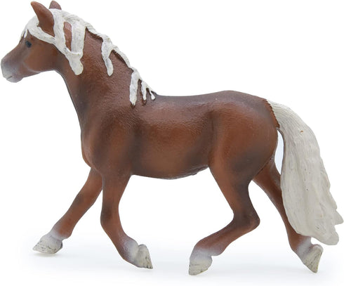 MODEBESO® Realistic Animal Figures Playset,Horse Figurines,Hand Painting Horse Figures,Educational Toy,Cake Toppers Christmas Birthday Gift for Ki...