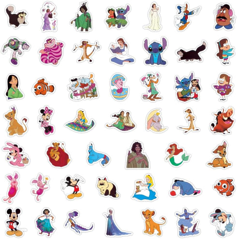 200 Pieces Cute Cartoon Stickers Pack for Suitcase Skateboard Laptop Computer Water Bottles Car Teens Boys Girls Decal Waterproof Vinyl Sticker...