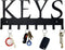 HappyHapi Key Holder Wall Mount, Metal Key Holder for Wall Decorative with 8 Key Hooks, Key Organizer Rack Hanger for Home, Entryway, Front Door, ...