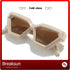 Thick Frame Cat Eye Sunglasses for Women Vintage Trendy Cateye Sun Glasses Retro Style Shades...