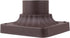 Designers Fountain 1916-ORB Outdoor Post Light Mounting Base, Oil Rubbed Bronze...