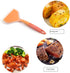 Omelette Spatula 10-Inch Silicone Pancakes Shovel Durable Heat-resistant Wide Spatula Turner Nonstick Fried Shovel for Eggs Crepes Brownies Fish P...