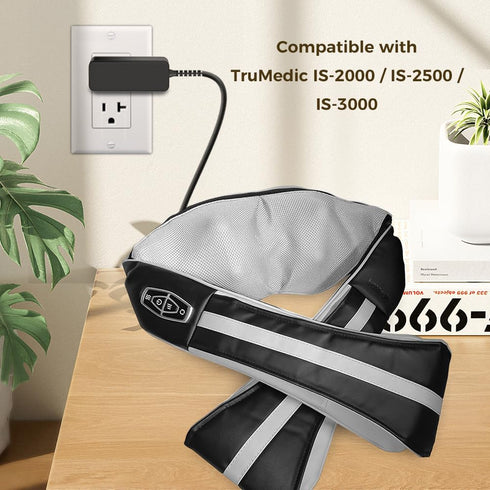 KFD 13V AC/DC Adapter Compatible with TruMedic IS-2000 IS2000 TM IS-2500 IS2500 IS-3000 IS3000 Pro InstaShiatsu Shoulder Neck Back Massager TM-IS-...