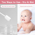 60Pcs Baby Tongue Cleaner, Baby Toothbrush, Disposable Baby Mouth Cleaner, Soft Gauze Toohthbrush Newborn Oral Cleaning Stick Dental Care for 0-36...