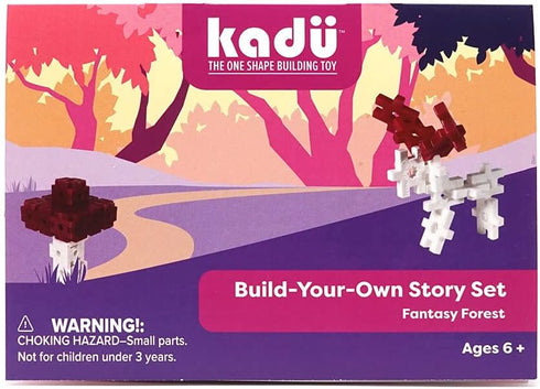 KADU Fantasy Forest - Build Your Own Story 50pc Set - STEM/STEAM Building + Construction Toy, for Open + Imaginative Play Ages 5+...