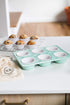The Silicone Kitchen Reusable Silicone Baking Cups, Non-Toxic, BPA Free, Dishwasher Safe, Regular, Pack of 12, Designer White...