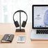Link Dream Headphone Stand Headset Holder- Gaming Headset Holder with Aluminum Supporting Bar Flexible Headrest Anti-Slip Earphone Stand for All H...