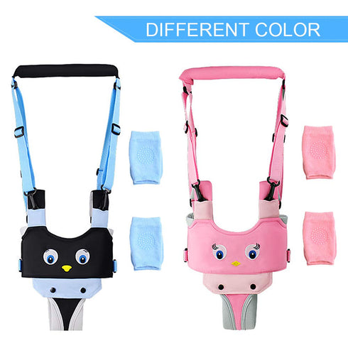 ORANGEHOME Baby Walker Toddler Walking Harness Helper and 2 Pair Knee Pads Adjustable Standing Up and Walking Learning Helper for Toddler 7-24 Mon...
