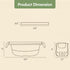 Childlike Behavior 3-in-1 Food Snack Bowl - Baby Suction Plate Set - Self-Feeding Starter Kit Milk with Cereals for Babies with Lid, Training Spoo...