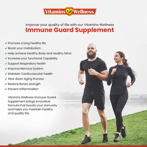 -10 in 1- Made in USA Immune Support Supplement–Elderberry Immune Guard and Booster with Zinc and Vitamin C, Vitamin B6, Turmeric, Garlic, Echinac...