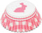 Fox Run Gingham Bunny Paper Muffin and Cupcake Liners, Set of 50 Standard Size Wrappers...