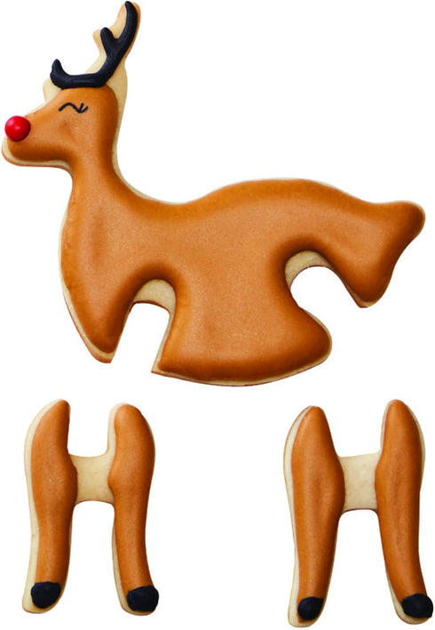 Chicago Metallic Christmas Tree 3D Cookie Cutter Set, 12-Piece, Silver...