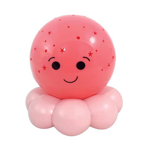 Cloud b Travel Comforting Nightlight Projector | Gentle Brightness | 3 Colors with Color Rotation Option | Auto-Shutoff | Octo Baby Pink...