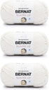 Bernat Bundle Up Marshmallow Yarn - 3 Pack of 141g/5oz - Polyester - 4 Medium (Worsted) - 267 Yards - Knitting, Crocheting & Crafts......