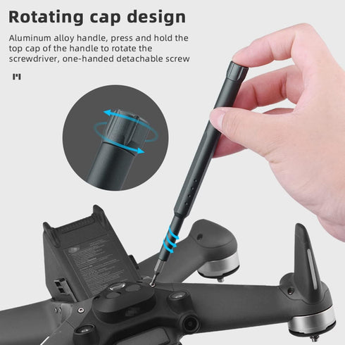48-in-1 Drone Camera Phone RC Car Toy PC Universal Repair Screwdriver Tool Kit for DJI Drone Maintenance Tools Set S2 Steel Bits...
