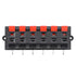 uxcell 12pcs 12 Way Jack Socket Spring Push Release Connector Speaker Terminal Strip Block...
