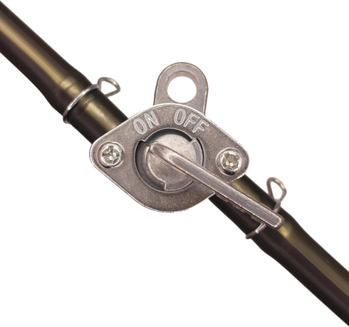 Gas Fuel Oil Filter Clamps Kits, Fuel Hose Inline Fuel Shut Off Valve Petcock Petcock Petrol Switch for ATV Go Karts Motorcycle Dirt Bike Mini Bik...
