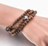 Christian Prayer Beads Rope Bracelet | Wooden Beads + Hematite Cross | Women Men Children | Great Gift for any Occasion!...