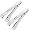 Ice Tongs for Ice Bucket 6-3/4 Inch - Set of 2 - Premium 18/8 Stainless Steel Ice Tongs with Teeth for Ice Sugar Cubes Tea Party Coffee Bar Food S...
