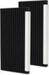 HOXHA Air Conditioner Foam Insulation Window Kit 2 Pack, AC Side Panels Kits, Air Conditioner Accessories Seal, 17 inch×9 inch ×7/8 inch (Black)...