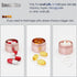 Portable Daily Pill Case, Heavy Duty Aluminium Alloy Round Pill Box, Waterproof Travel Pill Organizer, Pocket Purse Medicine Vitamin Holder EDC Co...