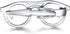 HONEY BEAR Mens Silver Glasses Tie Clip Bar for Normal Size Tie Gift 4.8cm...