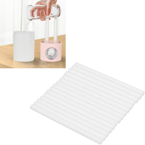 30Pcs Cotton Swab Filter, 5x80mm Humidifier Filter, Humidifier Replacement for Bedroom, Humidifier, Aroma Diffuser, Atomizer...