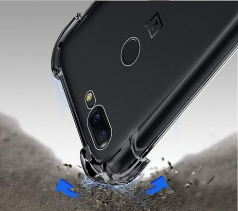 iCoverCase Compatible with OnePlus 5T Case, Crystal Clear Soft TPU Shock Absorption Bumper Slim Thin Cover Case -Clear...