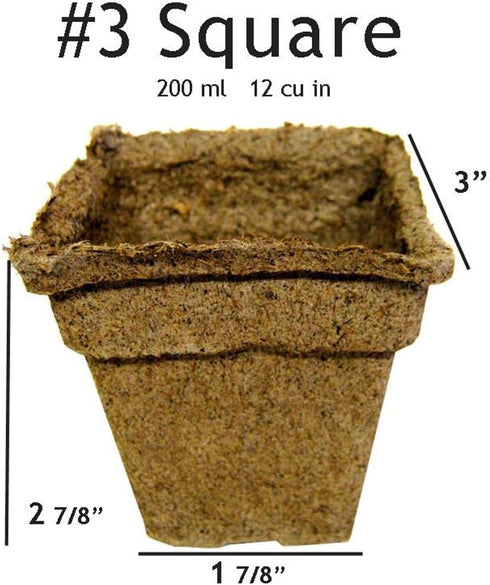 CP3-12 3-Inch CowPots, 12-Pack...