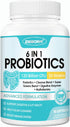 ZEBORA Probiotics for Women-Men Digestive Health with 120 Billion CFUs, Mens-Womens Probiotic Gut Health and Immune Support with 45 Days Supply, 9...