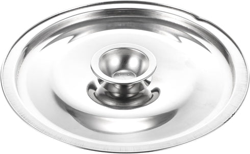 Silver Stainless Steel Pan and Pot Lid - Universal Replacement Cover for Skillets - Frying Pans - for Cast Iron Cookware - 16cm Diameter...