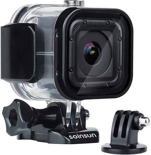 60m Waterproof Dive Housing Case with Bracket Accessories for GoPro Hero 5 Session Hero 4 Session Hero Session Cameras...