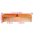 3 PCS Peach Wooden Comb Women and Men Comb - Wide & Narrow Tooth (S023)...