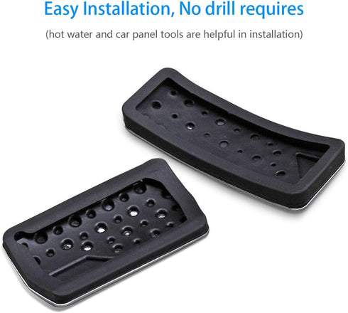 Non-Slip Foot Gas Brake Pedal Cover Compatible with 2011-2021 Jeep Grand Cherokee Dodge Durango Accessories...