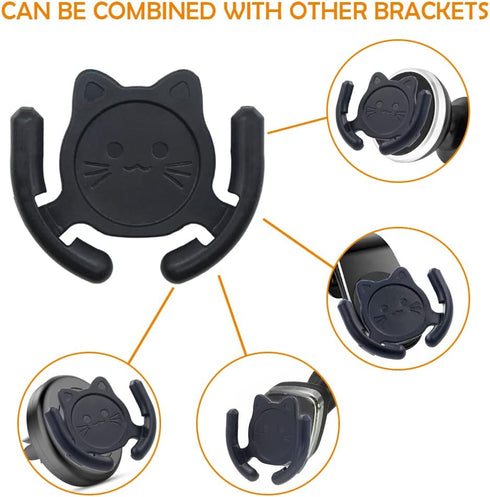 Multi-Surface Holder Car Mount 1 Pack Compatible for Popsocket Grip Holder for Pop Mount Device Support Accessory Home Office Desk Wall Mount Cute...