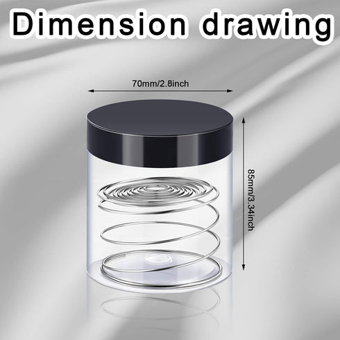 Brush Cleaning Tank with Aluminum Coil 2 Pieces Paint Brush Cleaner Paint Brush Holder with Wash Tank Brush and Pen Cleaners Oil Painting Supplies...