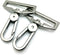 YIXI-SBest 5 Pcs 1.5" (38 mm) Inside Diameter D Ring High-Grade Luggage Buckle Lobster Clasp Claw Swivel for Strap Push Gate Lobster Clasps Hooks ...
