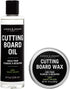 Caron & Doucet - Cutting Board & Butcher Block Conditioning Oil & Wood Finishing Wax Bundle | 100% Plant-Based & Vegan, Best for Wood & Bamboo Con...