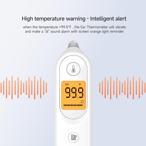 yuwell Thermometer, Digital Ear Thermometer for Adults, Babies, Toddlers and Kids – Fast, Gentle, and Accurate…...