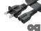 3.3FT Power Cord Replacement for Bose Companion 3, 5 Multimedia Speaker System, for Arris WiFi Router, Modem, Vizio Sound Bar System, Vizio E-M Se...
