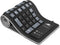 sungwoo Foldable Silicone Keyboard USB Wired Waterproof Rollup Keyboard for PC Notebook Laptop (Black+Grey)...