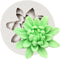 Flower Silicone Molds Lotus Flower Silicone Fondant Mold for Cake Decoration Cupcake Topper Chocolate Candy Polymer Clay Resin Gum Paste Sugar Cra...